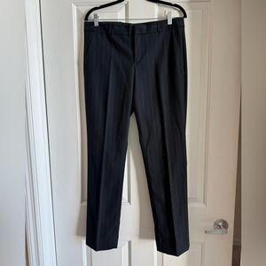 NWT Banana Republic Charcoal Pinstripe Ryan Pants